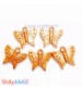 Jewellery Butterfly - Copper - Pack of 5